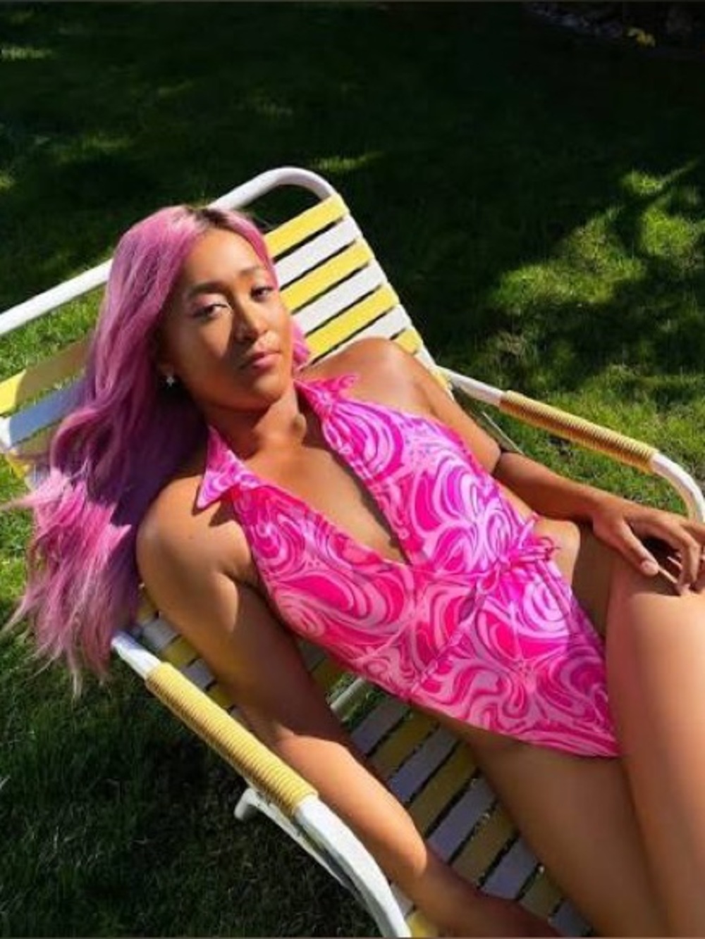 frankies bikinis | Osaka satin one piece swimsuit 💗